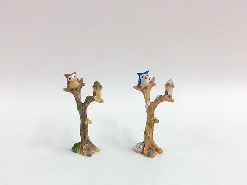 ינשוף על עץ נוי